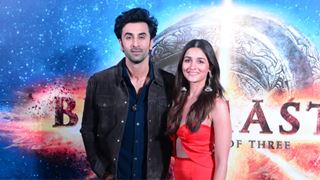 Fans left unimpressed with Alia Bhatt and Ranbir Kapoor's chemistry at the motion poster launch of Brahmastra 