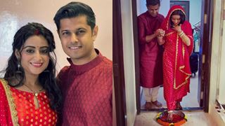Aishwarya Sharma shares pictures from her grah pravesh and how Neil Bhatt’s mother made it special for her