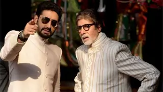 Amitabh Bachchan and Abhishek Bachchan show off their love for ’Naagin sauce’ Thumbnail