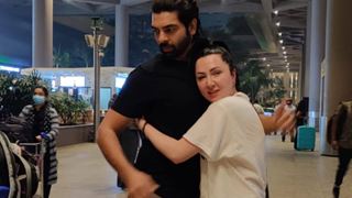 Vipul Roy's fiance Melis Atici arrives in Mumbai for their wedding!