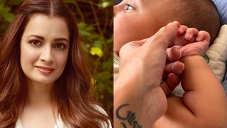 Dia Mirza shares the cutest first glimpse of her son Avyaan on social media