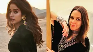 Neha Dhupia voted for Janhvi Kapoor in a ’who wore it better poll’ between the two Thumbnail