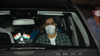 Varun Dhawan arrives at hospital to mourn & deal with formalities of the death of his driver