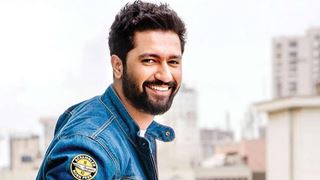 Vicky Kaushal shows off his wonderful batting skills while having fun on the sets in Indore