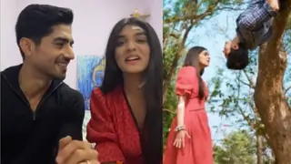 From hanging upside down from a tree to ending up at Akshara's room, it's crazy: Harshad Chopda of YRKKH Thumbnail