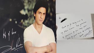 Shah Rukh Khan gifts a handwritten note to an Egyptian fan for helping Indian professor