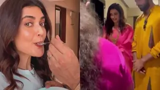 Inside Karishma Tanna - Varun Bangera's 'grah pravesh' and first 'rasoi' Thumbnail