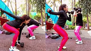 Nakuul Mehta and best friend Drashti Dhami turn workout buddies