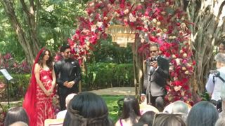 First Photo: Farhan Akhtar and Shibani Dandekar are all smiles as they kickstart the wedding
