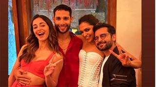 Deepika, Ananya and Siddhant are all smiles as they celebrate the success of Gehraiyaan