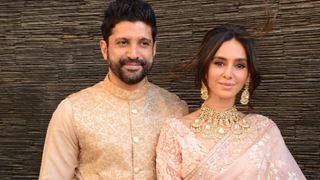 Farhan Akhtar and Shibani Dandekar look adorable as they get clicked for first time after marriage 
