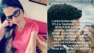 Saba Ali Khan clarifies liking Deepika Padukone starrer Gehraiyaan 