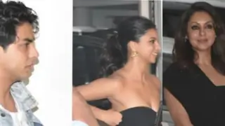 Gauri Khan makes first public appearance since son's arrest; Aryan & Suhana accompany at Farhan Akhtar's party Thumbnail
