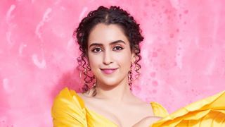 Sanya Malhotra offers a glimpse of behind the scenes from the sets of 'Kathal'