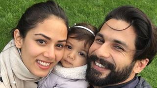 Mira Rajput nicknames herself and Shahid Kapoor as 'sappy parents' as they drop Misha to school