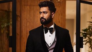 Vicky Kaushal exudes charm in his black tuxedo look