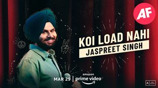 Prime Video announces new stand-up special Koi Load Nahi ft. Jaspreet Singh