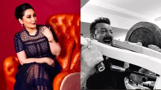 "And you roar once more," says wife Maanayata Dutt sharing a sneak peek of Sanjay Dutt's preparation Thumbnail
