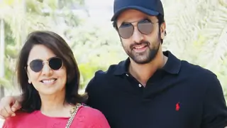 Neetu Kapoor shoots for an ad with Ranbir; calls him 'jaane Jigar' Thumbnail