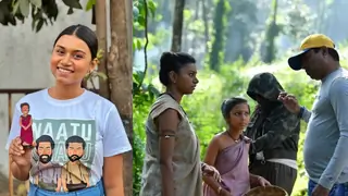 Actress Ahmareen on shooting jungle sequence for RRR: It was challenging yet adventurous