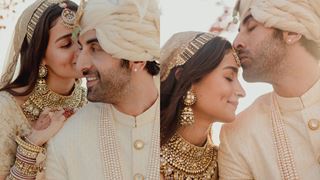 Alia Bhatt shares wedding photos with Ranbir Kapoor and its all about smiles, kisses and all things love