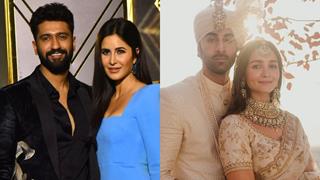 Katrina Kaif and Vicky Kaushal shower love and happiness on newlyweds Ranbir and Alia 