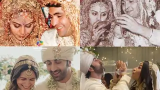 Neetu and Soni share photos of Alia-Ranbir resembling Neetu and Rishi Kapoor from their big day Thumbnail