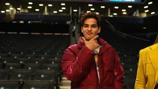 Actor Ishaan Khatter attends the NBA playoffs between Boston Celtics and Brooklyn  Thumbnail