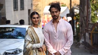 Tiger Shroff and Tara Sutaria visit Dargah to seek blessings ahead of film release 
