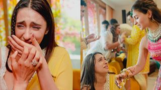 Alia Bhatt's BFF Akanksha Ranjan can't stop sobbing in fresh photos from the actress' Mehendi ceremony