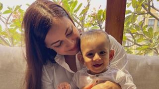 Dia Mirza's son Avyaan is all smiles as he celebrates his first Eid