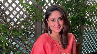 Kareena Kapoor is occupied with work on Eid as well, practices her lines while having lunch