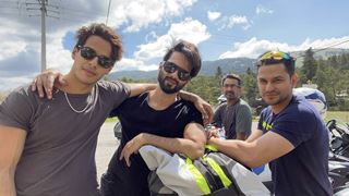 Shahid kapoor, Ishaan Khatter and Kunal Kemmu jet off to Europe for their annual bike trip