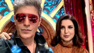 Farah Khan has the wittiest reply to Chunky Pandey's comment on her video imitating Ananya Thumbnail