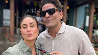 Kareena Kapoor Khan makes Jaideep Ahlawat do the perfect pout as they start shooting for their upcoming flick