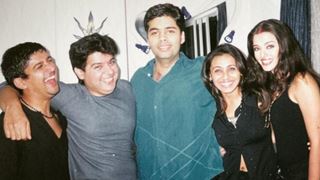 Farah Khan's flashback post features Aishwarya Rai with sindoor alongside Karan Johar and Rani Mukherjee