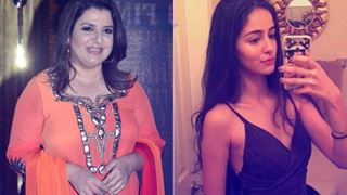 Farah khan gives Bollywood value education lessons to her favourite kiddo Ananya Panday!
