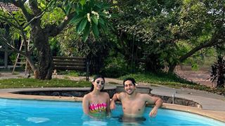 Alizeh Agnihotri's pool pictures with actor Vihaan Samat is making noise on the internet 