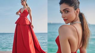 Cannes 2022: Deepika Padukone in a scarlet gown is as elegant and as bold as it can be