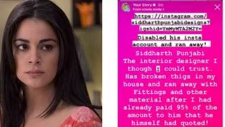 Shraddha Arya furious as her interior designer conned her & ran with money