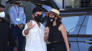  Anushka & Virat make summer-style statement in their monochrome attire; return to the bay after vacation