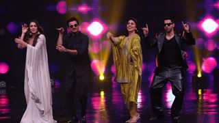 ‘Jug Jugg Jeeyo’ star cast featuring Varun Dhawan, Kiara Advani & Anil Kapoor grace the set of ‘Dance Deewane