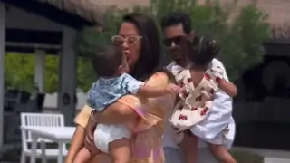 Neha Dhupia & Angad Bedi groove to 'Hips Don't Lie' with their little ones in Maldives Thumbnail