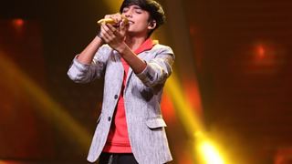 Contestant Mohd Faiz unveils his first song 'Mere Liye' composed by Himesh Reshammiya 