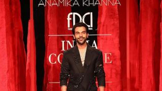 Indian Couture Week 2022: Rajkummar Rao graces the ramp in style turning muse for Anamika Khanna