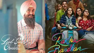 Aamir Khan's 'Laal Singh Chaddha' surpasses Akshay Kumar's 'Raksha Bandhan' at the Box office on Day 1 Thumbnail