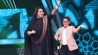 Reena Roy to shake a leg with Sayisha Gupta on the song 'Disco Station’ on the sets of Superstar Singer 2 Thumbnail