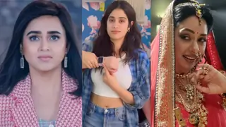 After recreating Tejasswi’s dialogue from ‘Naagin 6’, Janhvi Kapoor makes reel on 'Aapko Kya' from Anupamaa Thumbnail