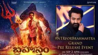 Jr.NTR to grace the pre-release event of Alia Bhatt & Ranbir Kapoor starrer Brahmastra in Hyderabad Thumbnail