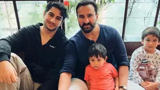 'Bebo's boyzz' Saif, Ibrahim, Taimur & Jeh are all smiles in this unseen picture Thumbnail
